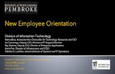 New Employee Orientation - UNCP