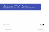 Modbus-RTU Master Protocol Documentation