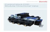 Control block EDD Modular Directional Valve
