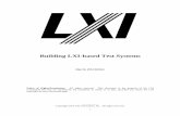 Building LXI-based Test Systems