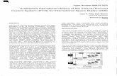 A Selected Operational History of the Internal Thermal ...