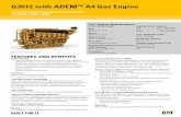 G3612 with ADEM A4 Gas Engine - Oil & Gas Equipment