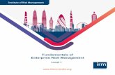Fundamentals of Enterprise Risk Management