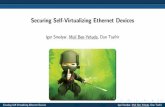 Securing Self-Virtualizing Ethernet Devices