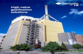 High-value gasification solutions - SHI FW