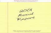 2001 annual report - Iowa State University