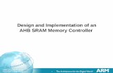 Design and Implementation of an AHB SRAM Memory Controller
