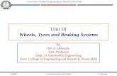 Unit III Wheels and Tyres
