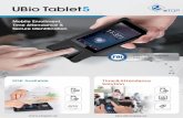 UBio Tablet Mobile Enrollment, Time Attendance & Secure ...