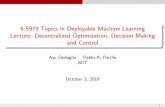 6.S979 Topics in Deployable Machine Learning Lecture ...