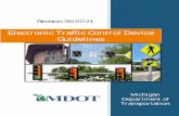 Electronic Traffic Control Device Guidelines