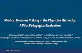 Medical Decision Making in the Physician Hierarchy: A ...