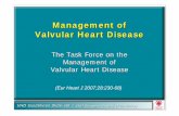 ESC - Management of Valvular Heart Disease - SISA Lombardia