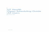 UT Health Open Scheduling Guide All Users