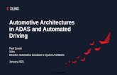 Automotive Architectures in ADAS and Automated Driving