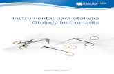 Instrumental para otología Otology Instruments