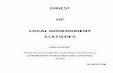 DIGEST OF LOCAL GOVERNMENT STATISTICS