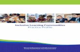 Inclusive Learning Communities Practice Profile
