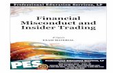 Financial Misconduct and Insider Trading