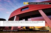 Professional Experience Handbook - Curtin University