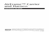 AirFrame Carrier and Harness (Manual Part No. 10095091)