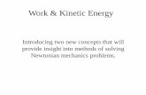 Work & Kinetic Energy - COD