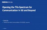 Opening the THz-Spectrum for Communication ... - wiki.epfl.ch