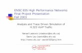 ENSC 835 High Performance Networks Final Project ...