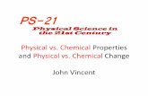 Physical vs Chemical change PPT