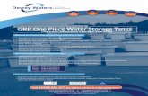 GRP One Piece Water Storage Tanks - deweywaters.co.uk