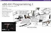 Mara Kirdani-Ryan Tim Mandzyuk x86-64 Programming I