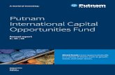 International Capital Opportunities Fund Annual Report - Putnam