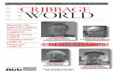 Volume 34 No. 3 march 2013 Cribbage World