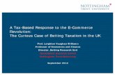 A Tax-Based Response to the E-Commerce Revolution: The