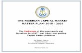 THE NIGERIAN CAPITAL MARKET MASTER PLAN: 2015 – 2025