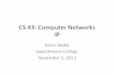 CS 43: Computer Networks IP