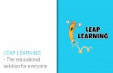 LEAP LEARNING - The educational solution for everyone