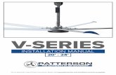 V-Series Installation Manual 20-24 - Patterson Fan Co.