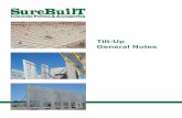 Tilt-Up General Notes - Construction Products