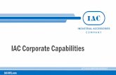 IAC Corporate Capabilities