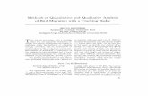 Methods Quantitative and Qualitative Analysis of Bird ...