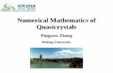 Numerical Mathematics of Quasicrystals