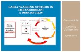 EARLY WARNING SYSTEMS IN THE CARIBBEAN: A DESK REVIEW