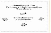 Handbook for Primary Mathematics Teachers