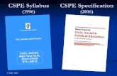 CSPE Syllabus CSPE Specification