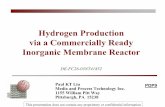 Hydrogen Production via a Commercially Ready Inorganic ...