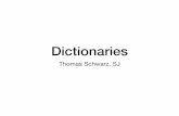 Dictionaries - Marquette University