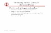 Introducing Human-Computer Interaction Design