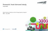 Domestic heat demand study