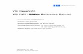 VSI FMS Utilities Reference Manual